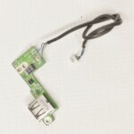 Платка горен десен порт с USB и кабел лаптоп HP PAVILION DV9000 DV9500 DV9700 DD0AT9THB00