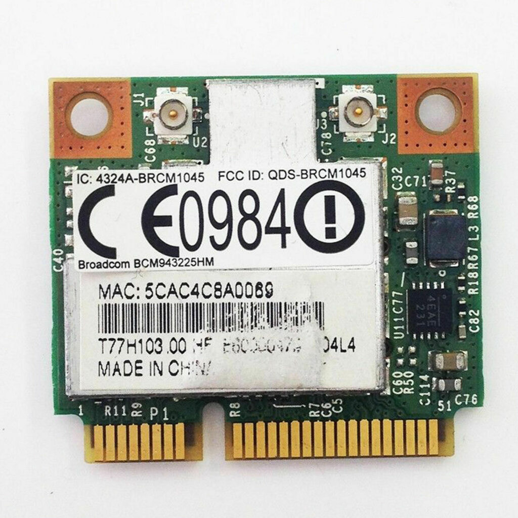 s-l1600 Aspire 5532 Laptop WiFi Wireless Card P/N: T77H103 Model: BCM943225HM WiFi Standard: 802.11bgn - Image 1