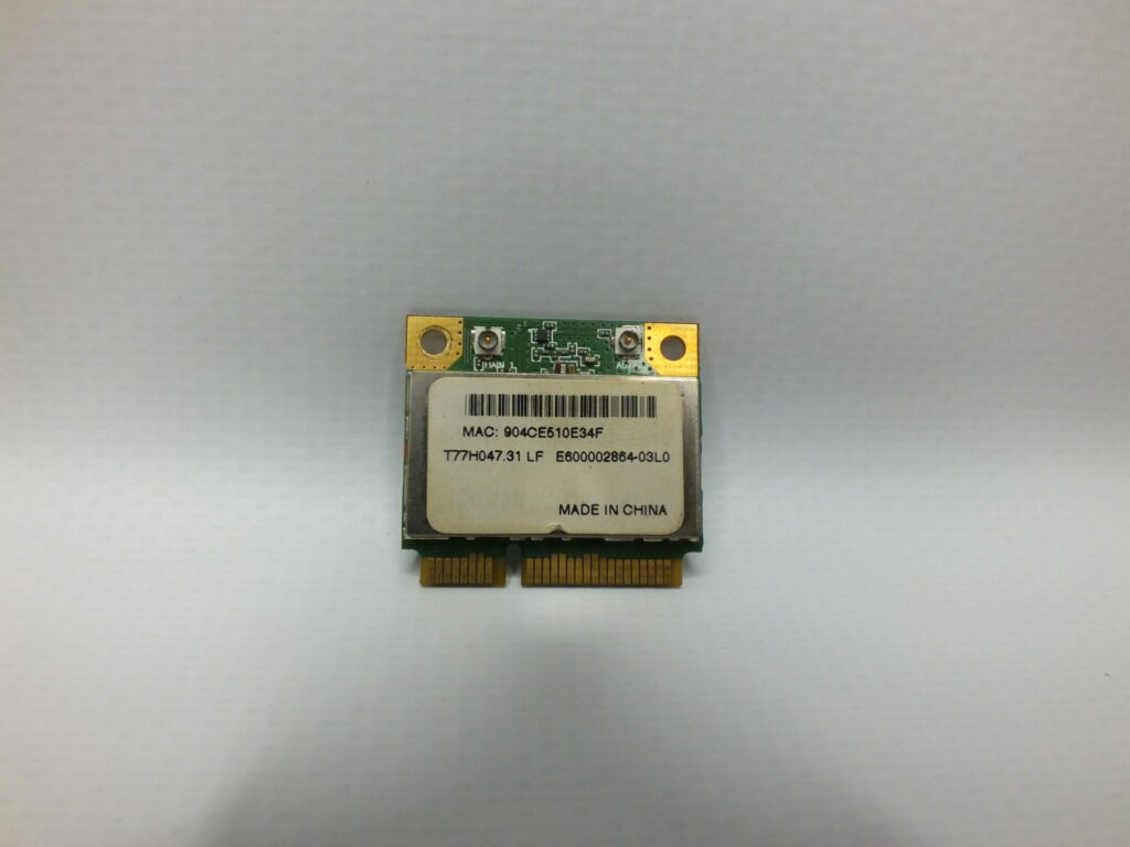 S0116990 MINI PCI WIFI WIRELESS CARD, T77H047.31 LF - Image 1